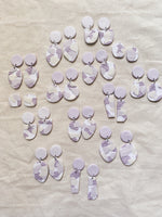 Load image into Gallery viewer, Serenity (Lavender) - Sand Studs

