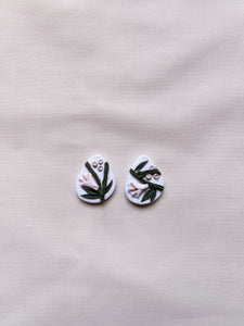 Calla Lilies (Dainty Pink) - Peak Studs